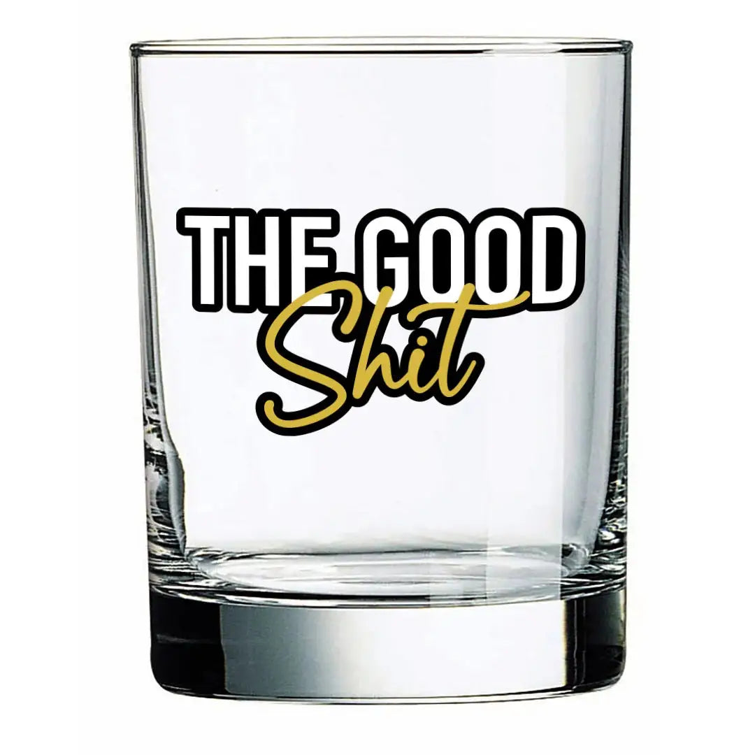 Weighted Double Rocks Glass for Whiskey
