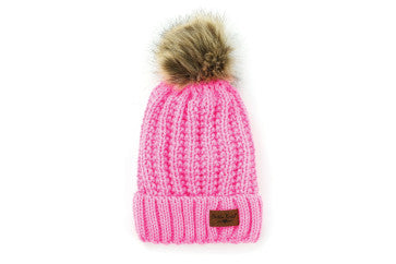 Bitties Plush Lined Knitted Hat | Kids