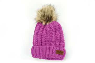 Bitties Plush Lined Knitted Hat | Kids