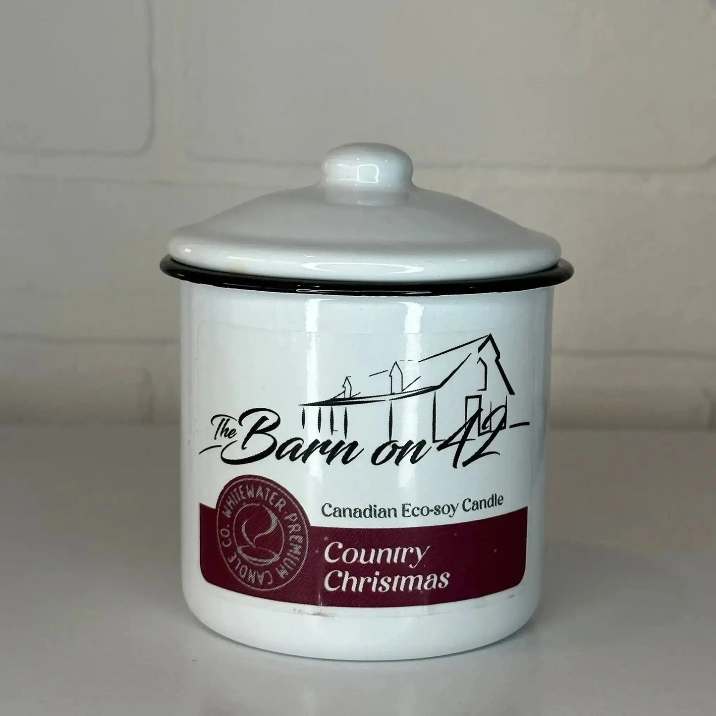 Country Christmas 9 oz Eco-Soy Candle Whitewater Candles