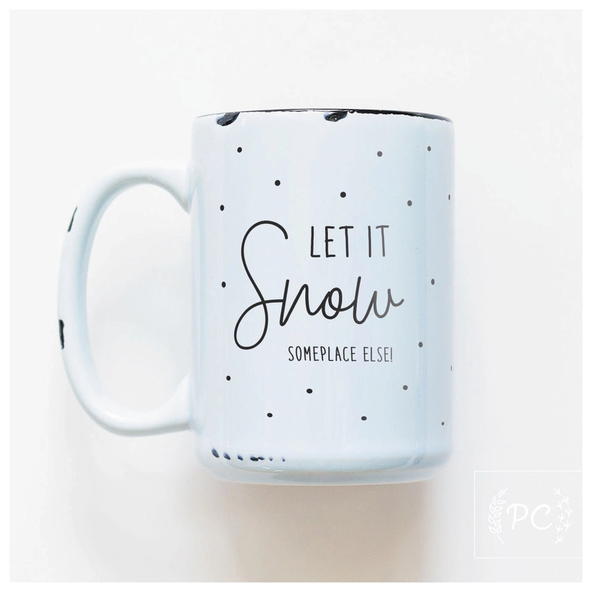Let It Snow 15oz Coffee Mug