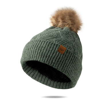 Mainstay Collection Pom Hat With Plush Lining