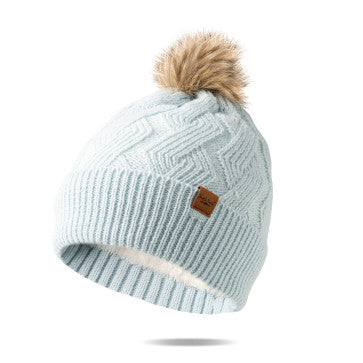 Mainstay Collection Pom Hat With Plush Lining