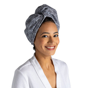 Microfiber Turbo Towel with Button Closure | Plot Twist