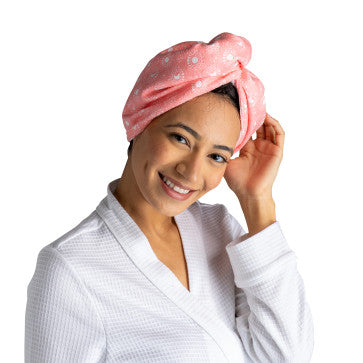 Microfiber Turbo Towel with Button Closure | Plot Twist