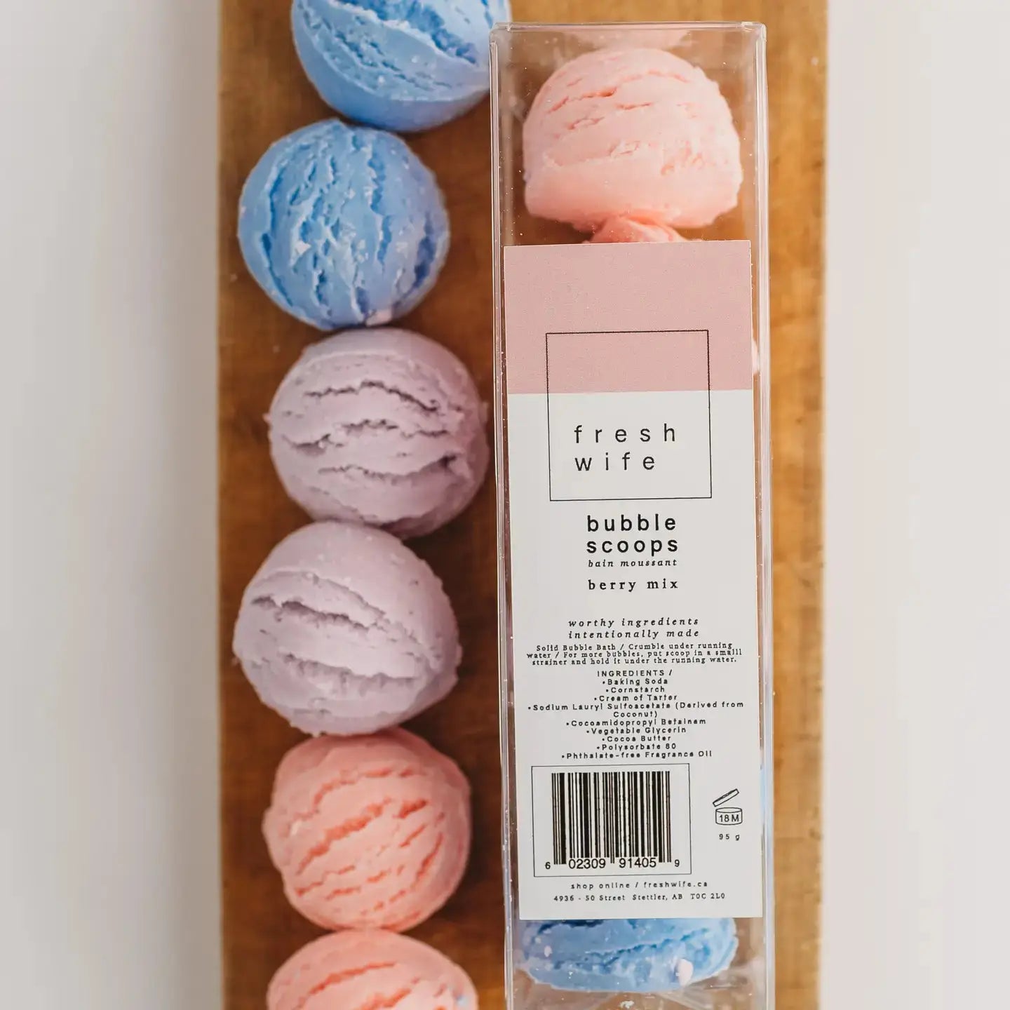 Mini Bubble Scoops- Berry Mix