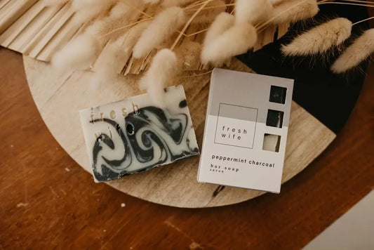 Peppermint Charcoal Soap Bar