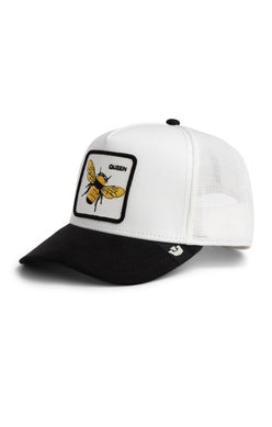 Suede Bee Trucker Hat