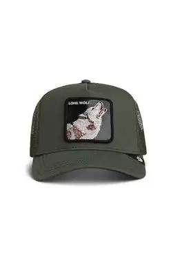 Lone Wolf Trucker hat