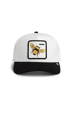 Suede Bee Trucker Hat