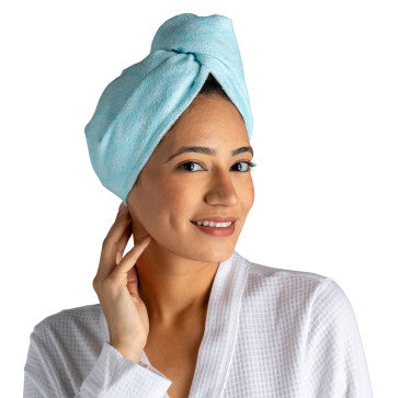 Microfiber Turbo Towel with Button Closure | Plot Twist