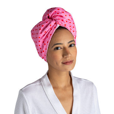 Microfiber Turbo Towel with Button Closure | Plot Twist